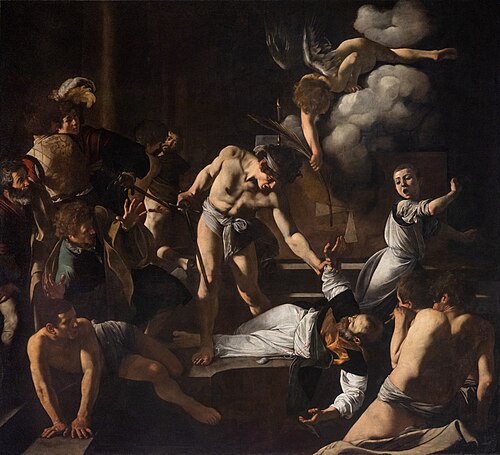 Le Martyre de saint Matthieu, 1600, Le Caravage