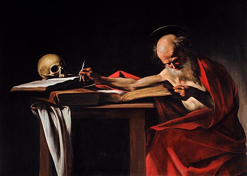 Saint Jerome, 1606, Caravaggio