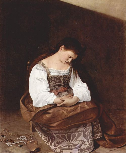 Madeleine repentante, 1593, Le Caravage