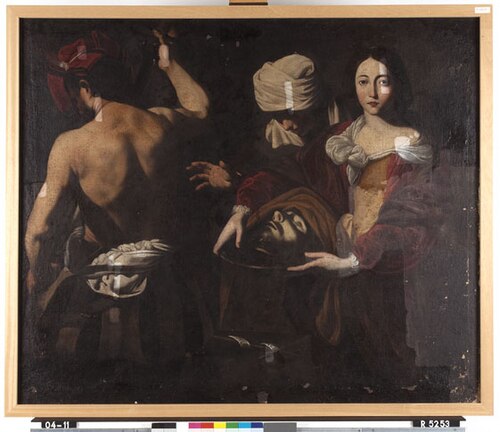Salome with the head of John the Baptist, 1624, Caravaggio