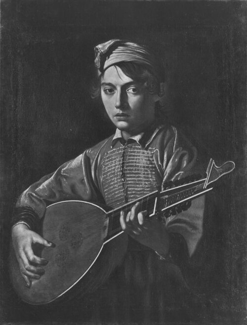 Lute Player, 1591, Caravaggio