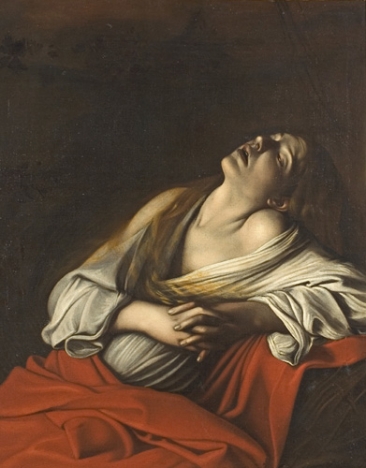 Mary Magdalen in Ecstasy, 1606, Caravaggio