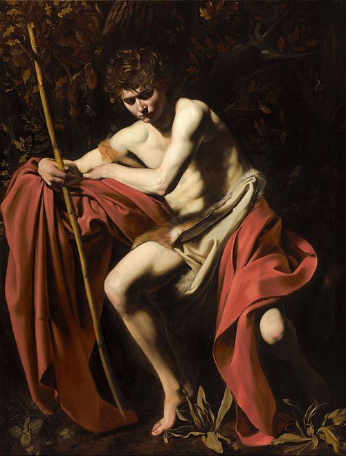 Saint Jean-Baptiste dans le désert, 1605, Le Caravage