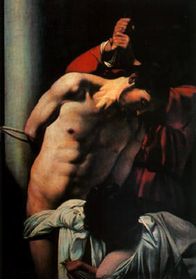Christ at the Column, 1598, Caravaggio