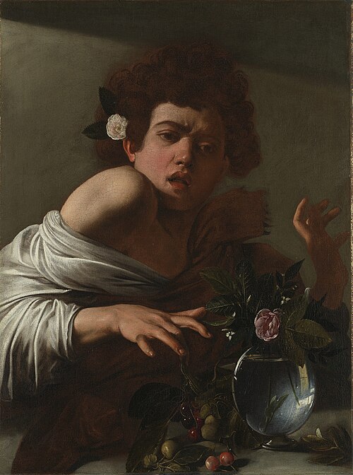 Boy Bitten by a Lizard, 1594, Caravaggio