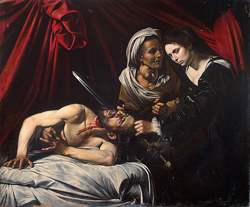 Judith Beheading Holofernes, 1607, Caravaggio
