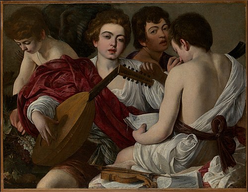 The Musicians, 1595, Caravaggio