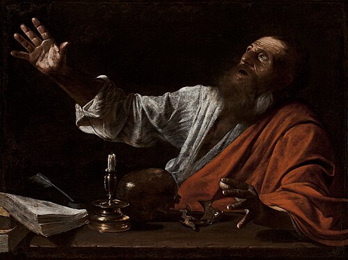 The Vision of Saint Jerome, , Le Caravage