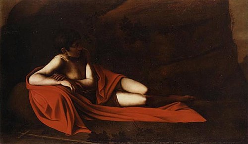 Saint John the Baptist Reclining, 1610, Caravaggio