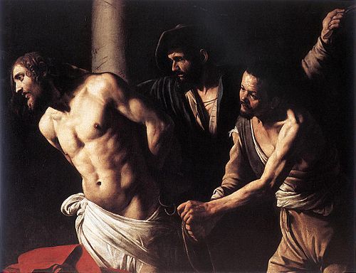 Christ at the Column, 1606, Caravaggio