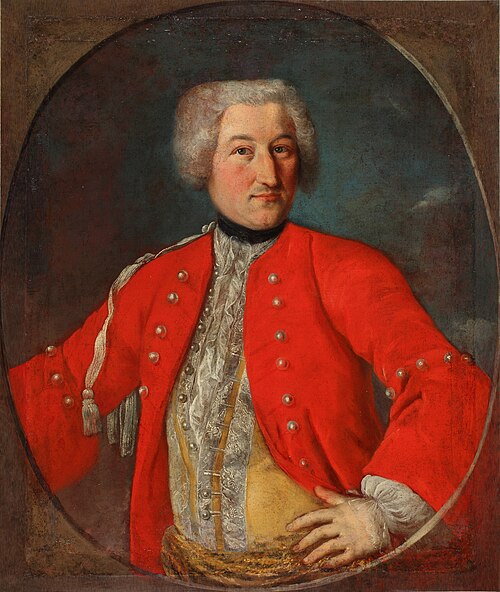 Portrait de Krištof Filip Schallenberg, 1734, Felix Anton Besold