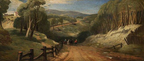 Australian Landscape, 1853, Marshall Claxton