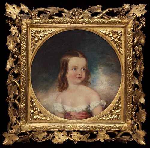 Helen Mary Dickinson (aged two years), 1852, Marshall Claxton