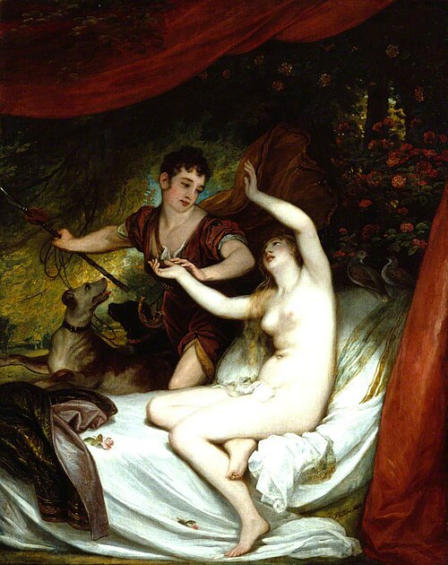 Venus and Adonis, 1808, Thomas Phillips