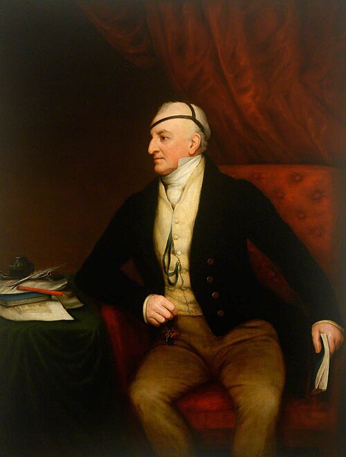 Sir John E. Swinburne (1762–1860), 1827, Thomas Phillips