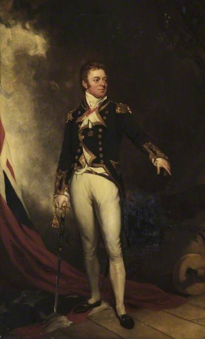 Admiral Lord de Saumarez (1757–1836), KB, , Thomas Phillips