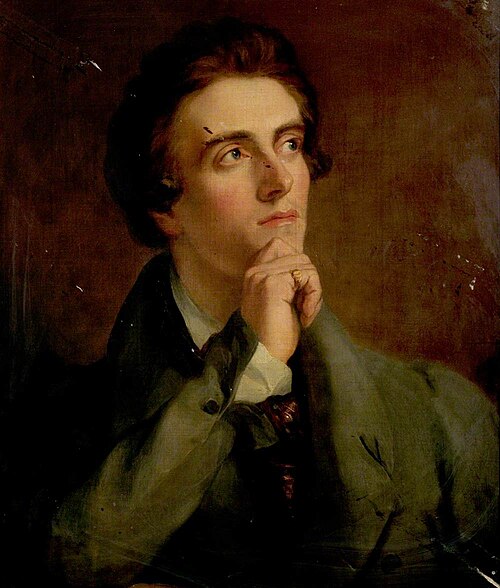Portrait of an Unknown Man (possibly the poet John Keats or the painter Richard Parkes Bonington), , Thomas Phillips