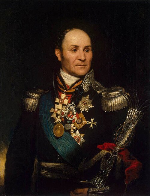 Portrait of Matvey I. Platov (1751-1818), 1814, Thomas Phillips