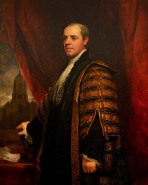 William Wyndham Grenville, Baron Grenville (1759-1834) as Chancellor of Oxford University, 1819, Thomas Phillips