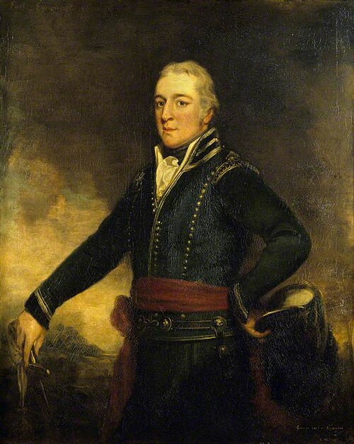 George O’Brien Wyndham, 3rd Earl of Egremont (1751-1837) in the Uniform of the Sussex Yeomanry, 1798, Thomas Phillips