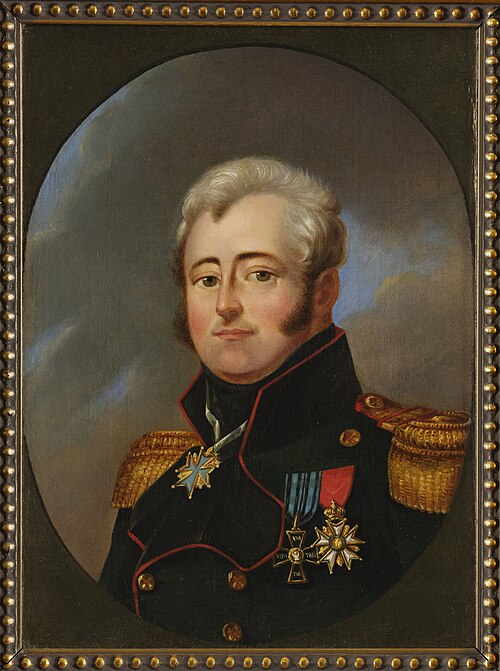 Portrait of general Józef Sowiński, 1829, Aleksander Kokular