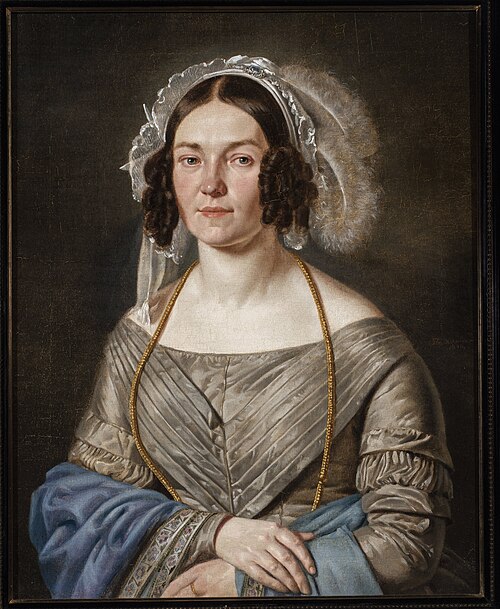 Portrait de Julia Kleczkowska., 1844, Aleksander Kokular