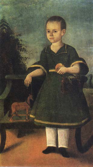 Porträt des P.P.Temerin, 1844, Pavel Kolendas