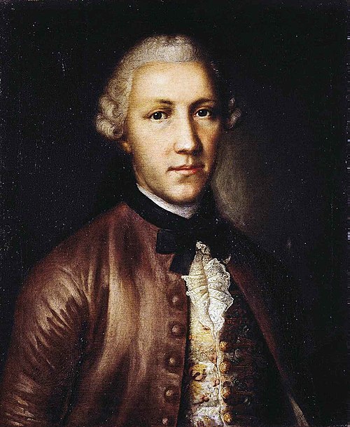 Portrait of Andrei Vasilyev, 1760, Mina Kolokolnikov