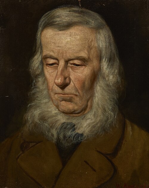 Study of the Head of an Old Man, , Wacław Koniuszko
