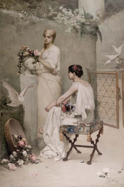 Увенчание поэта, 1881, Wilhelm Kotarbiński