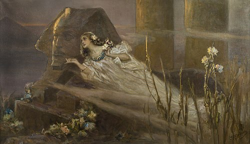The Nile Mist, 1850, Wilhelm Kotarbiński