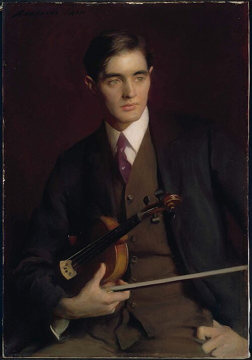 The Violinist (John Murray), 1914, Adelaide Cole Chase