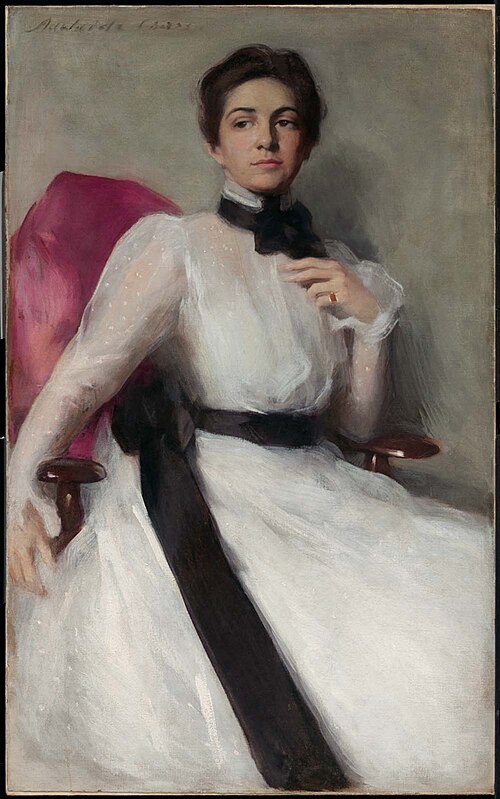 Elizabeth Lawrence Fiske (Mrs. George Hitchcock), 1900, Adelaide Cole Chase