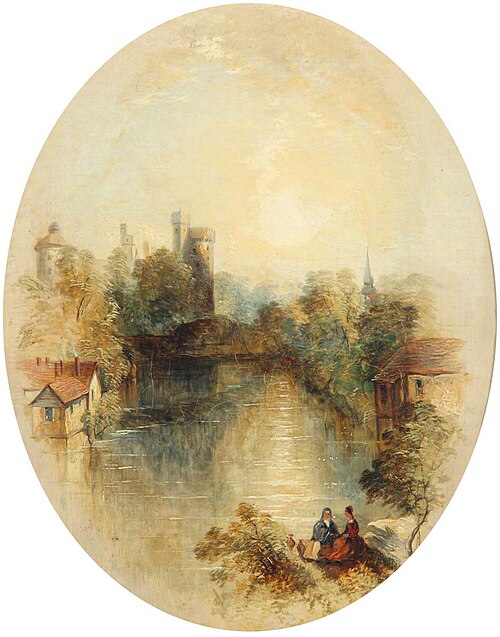 Kilkenny Castle, 1836, Thomas Creswick
