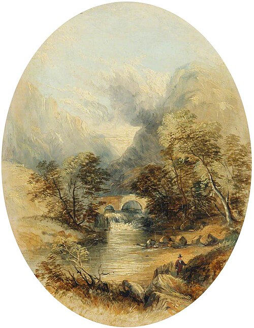 The Gap of Dunloe, 1836, Thomas Creswick