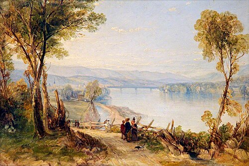 Wilkesbarre, Pennsylvania, 1837, Thomas Creswick