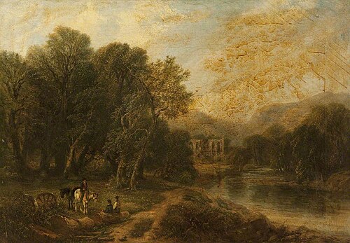 Bolton Abbey, 1840, Thomas Creswick