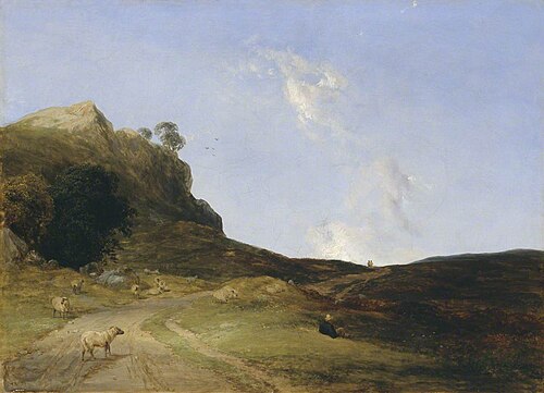 Moorland Landscape, 1840, Thomas Creswick