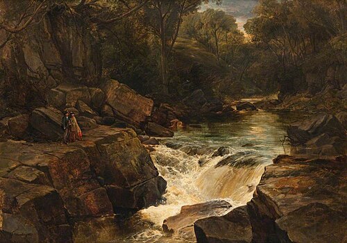 Woodland Stream, 1842, Thomas Creswick