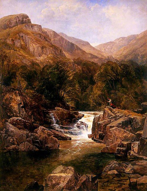 Scene on the Tummel, Perthshire, 1844, Thomas Creswick