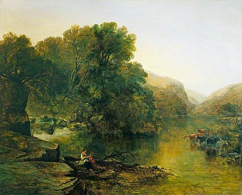 A Summer's Afternoon, 1844, Thomas Creswick