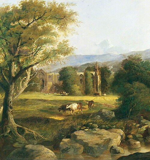 Bolton Abbey, 1851, Thomas Creswick