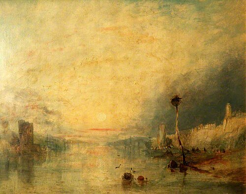 The Mouth of a River, 1855, Thomas Creswick