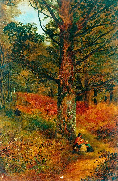 Path through the Wood, 1857, Thomas Creswick