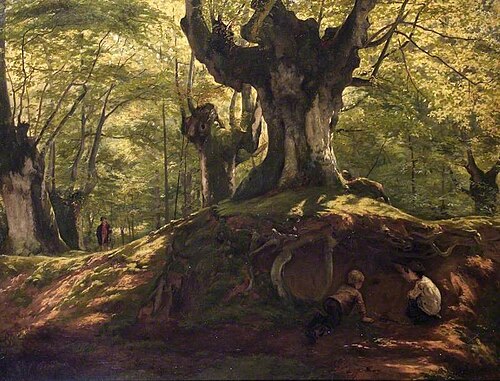 Burnham Beeches, Buckinghamshire, , Thomas Creswick