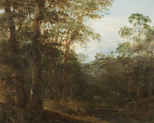 Landscape Woodland, Bolton (?), , Thomas Creswick