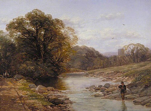 A Sylvan Stream, , Thomas Creswick