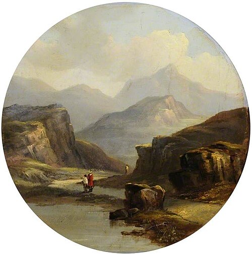 A Welsh Landscape, , Thomas Creswick