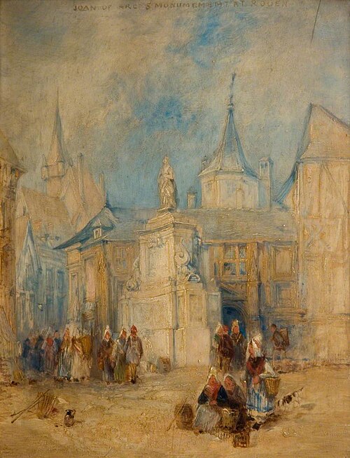 Monument to Joan of Arc at Rouen, , Thomas Creswick