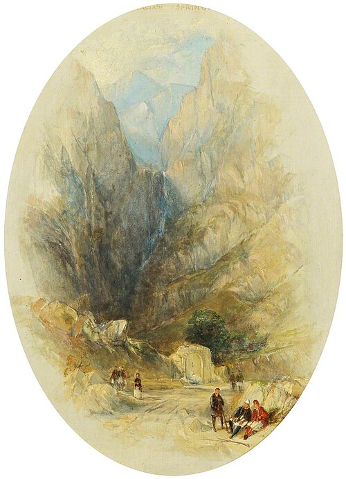 The Castalian Spring, , Thomas Creswick